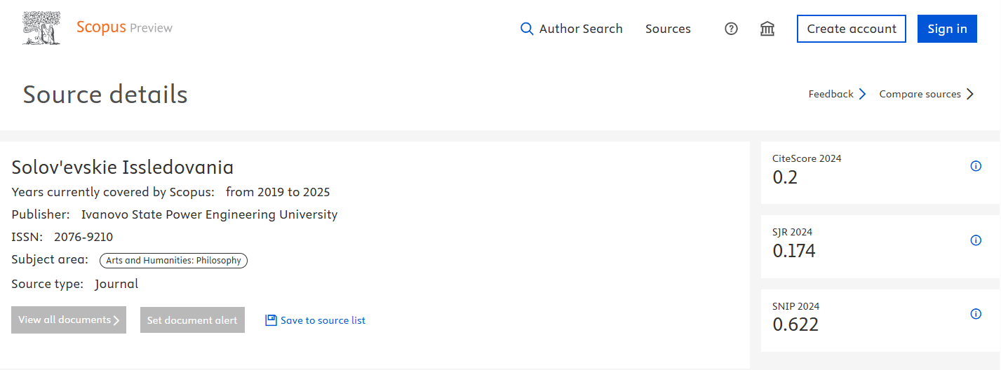 Scopus Journal Screenshot